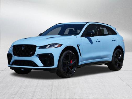 Chalk Blue Gloss 2026 Jaguar F-PACE SVR 575 Final Edition