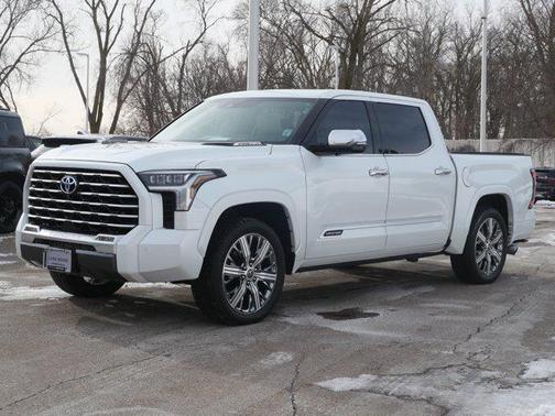 Wind Chill Pearl 2023 Toyota Tundra Hybrid Capstone