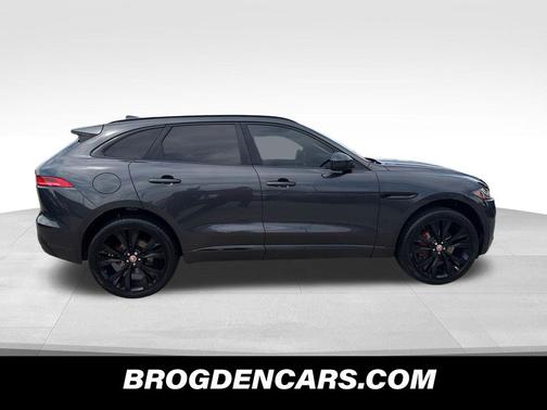 Gray 2018 Jaguar F-PACE S
