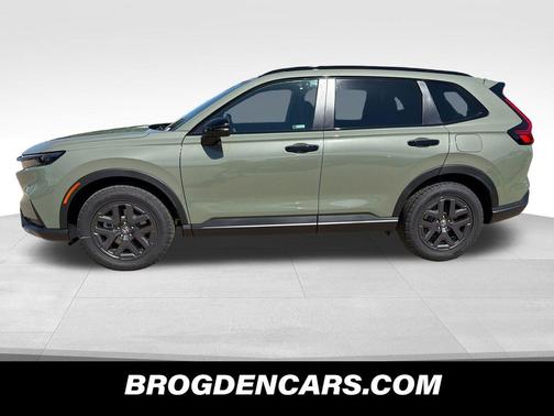 Ash Green Metallic 2026 Honda CR-V Hybrid TrailSport AWD