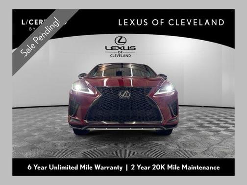 Matador Red Mica 2021 Lexus RX 350 F SPORT Appearance