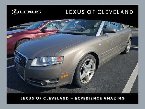 Dakar Beige Metallic 2007 Audi A4 2.0T Cabriolet quattro