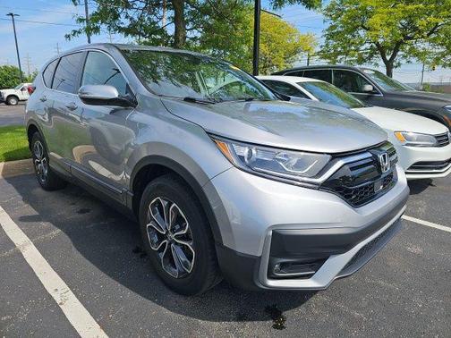 Platinum White Pearl 2021 Honda CR-V AWD EX