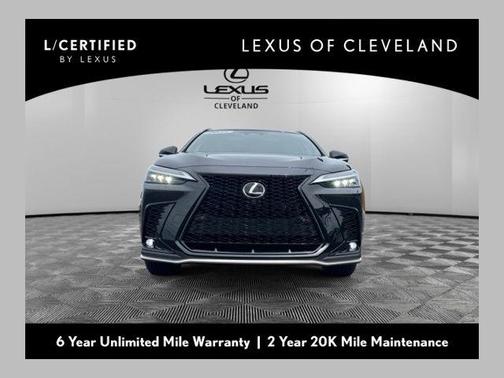Obsidian 2025 Lexus NX 450h+ F SPORT Handling