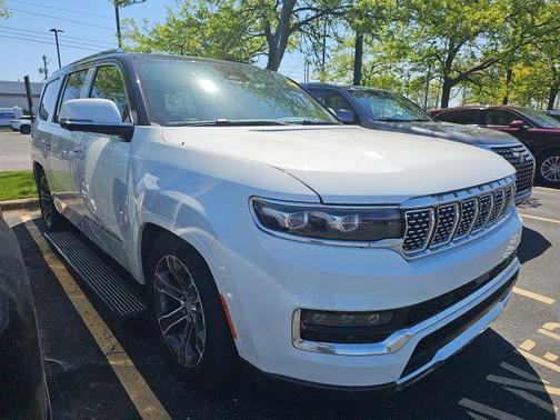 Bright White Clearcoat 2022 Jeep Grand Wagoneer Series I 4x4