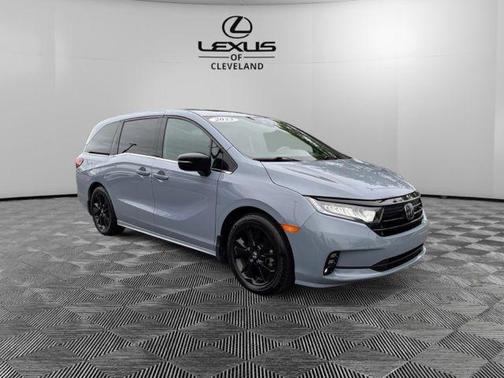 Obsidian Blue Pearl 2023 Honda Odyssey Sport