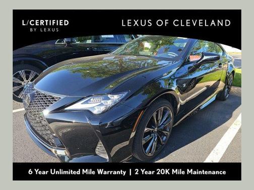 Obsidian 2023 Lexus RC 350 F Sport