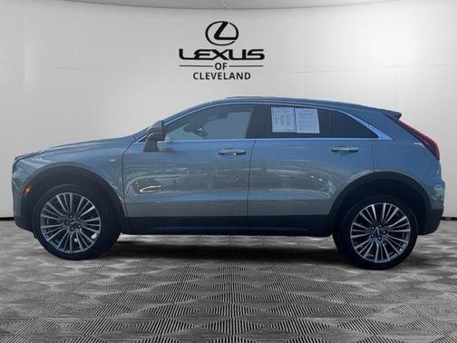 Argent Silver Metallic 2024 Cadillac XT4 Premium Luxury