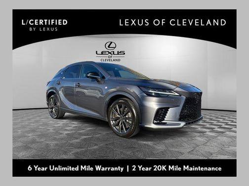 Nebula Gray Pearl 2023 Lexus RX 350 F SPORT Handling