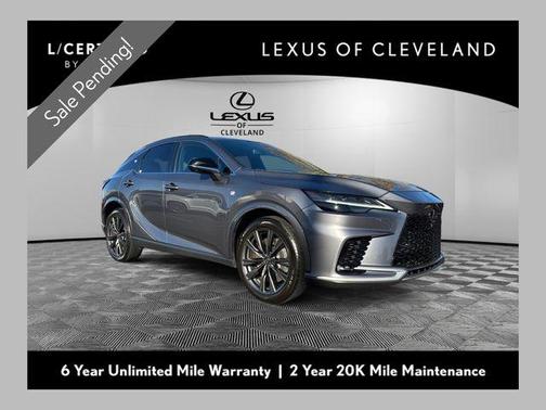 Nebula Gray Pearl 2023 Lexus RX 350 F SPORT Handling