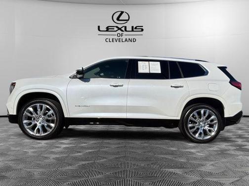 White Frost Tricoat 2024 GMC Acadia Denali