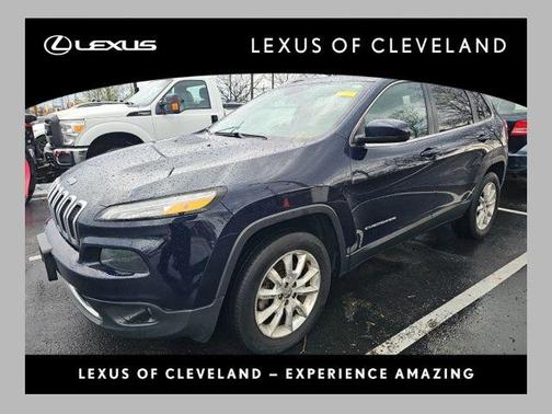 True Blue Pearlcoat 2014 Jeep Cherokee Limited