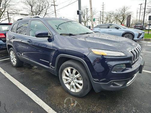 True Blue Pearlcoat 2014 Jeep Cherokee Limited