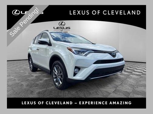 Blizzard Pearl 2018 Toyota RAV4 Limited