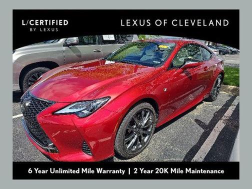 Infrared 2022 Lexus RC 350 F Sport