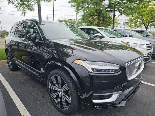Onyx Black Metallic 2021 Volvo XC90 T6 Inscription