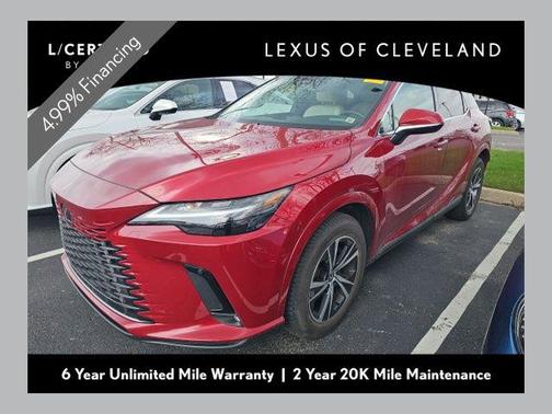 Matador Red Mica 2023 Lexus RX 350h Premium