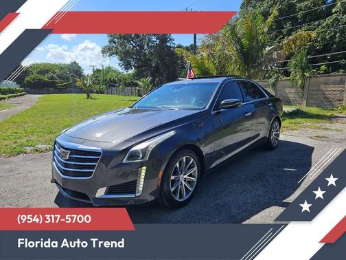 Moonstone Metallic 2016 Cadillac CTS 3.6L Luxury