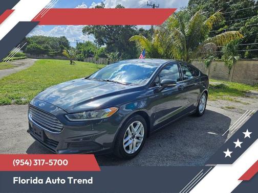 Teal 2016 Ford Fusion SE