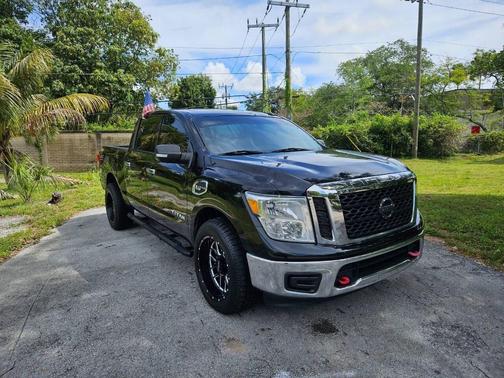 Magnetic Black 2017 Nissan Titan SV