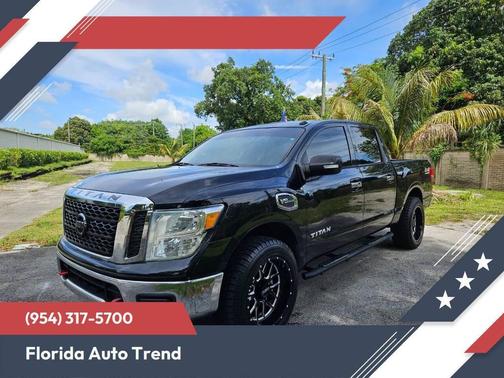 Magnetic Black 2017 Nissan Titan SV