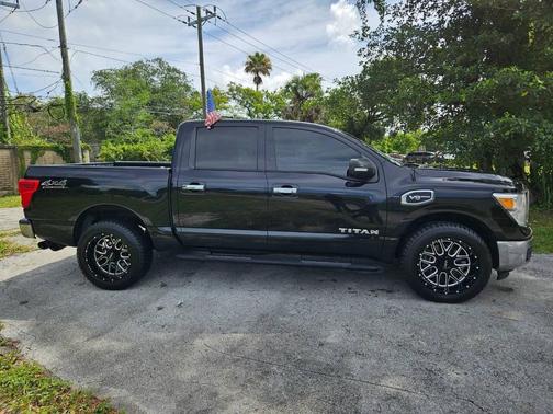 Magnetic Black 2017 Nissan Titan SV