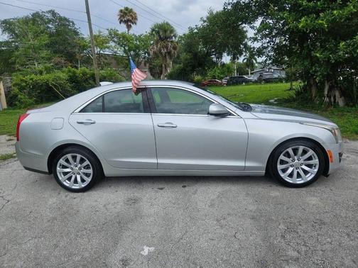 Silver Moonlight Metallic 2018 Cadillac ATS 2.0L Turbo