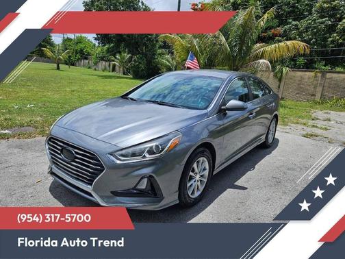 Gray 2019 Hyundai SONATA SE