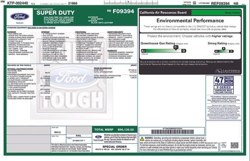 2024 Ford F-250 Platinum