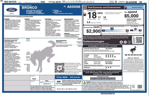 2025 Ford Bronco Badlands