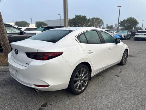 Snowflake White Pearl Mica 2021 Mazda Mazda3 FWD w/Select Package