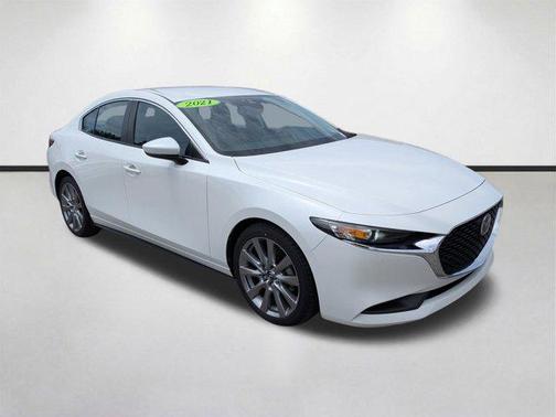 Snowflake White Pearl Mica 2021 Mazda Mazda3 FWD w/Select Package