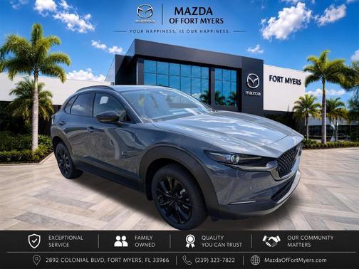 Polymetal Gray Metallic 2026 Mazda CX-30 2.5 Turbo Premium Plus Package