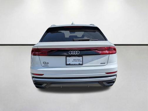 Carrara White 2023 Audi Q8 55 Premium Plus