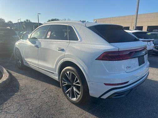 Carrara White 2023 Audi Q8 55 Premium Plus