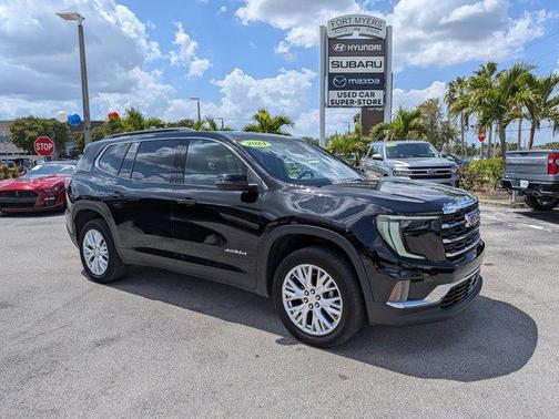 Ebony Twilight Metallic 2024 GMC Acadia FWD Elevation