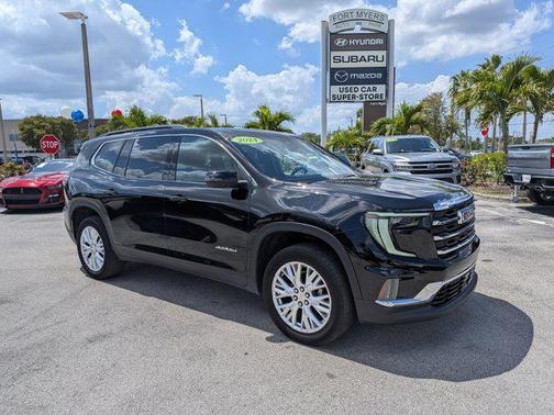Ebony Twilight Metallic 2024 GMC Acadia FWD Elevation