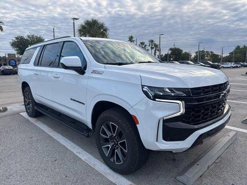 Summit White 2023 Chevrolet Suburban 4WD Z71