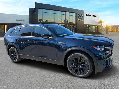 Deep Crystal Blue Mica 2026 Mazda CX-90 PHEV Premium Sport