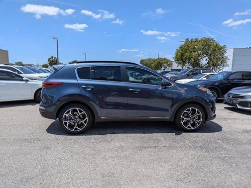 Pacific Blue 2021 Kia Sportage SX Turbo