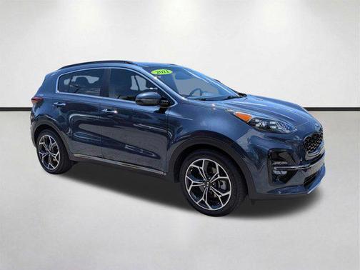 Pacific Blue 2021 Kia Sportage SX Turbo