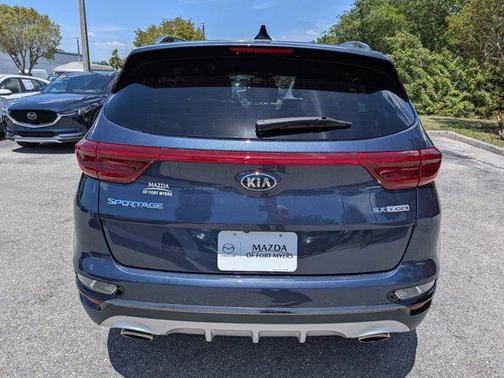 Pacific Blue 2021 Kia Sportage SX Turbo