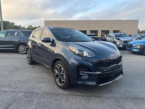 Pacific Blue 2021 Kia Sportage SX Turbo