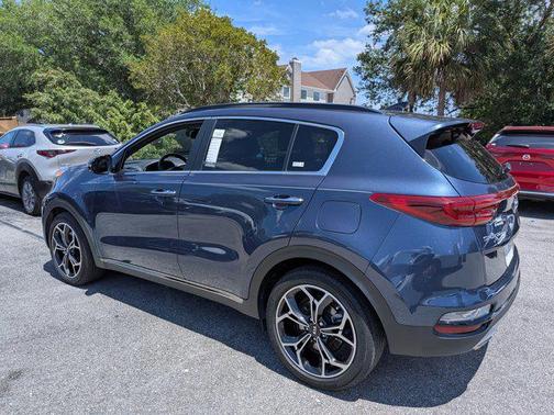 Pacific Blue 2021 Kia Sportage SX Turbo