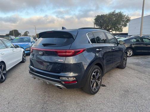 Pacific Blue 2021 Kia Sportage SX Turbo