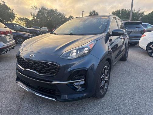 Pacific Blue 2021 Kia Sportage SX Turbo