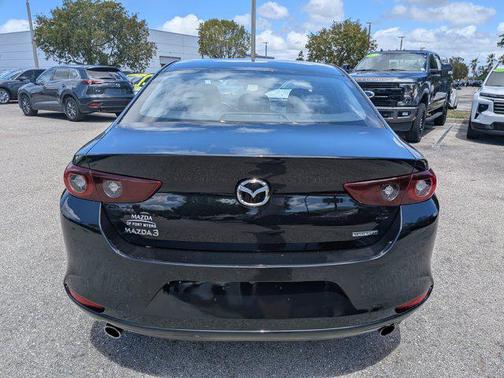 Jet Black Mica 2024 Mazda Mazda3 FWD w/Preferred Package