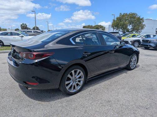 Jet Black Mica 2024 Mazda Mazda3 FWD w/Preferred Package