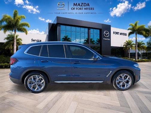 Phytonic Blue Metallic 2022 BMW X3 xDrive30i