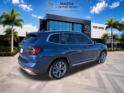 Phytonic Blue Metallic 2022 BMW X3 xDrive30i